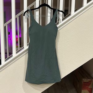 Align Dress (New)- Forest Green